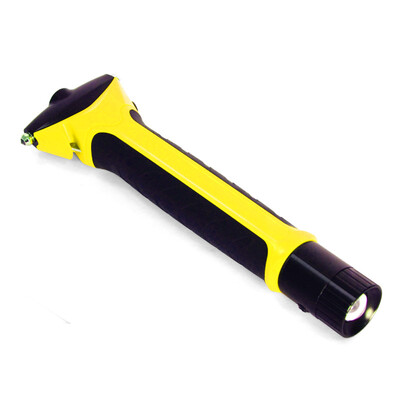 

Cool Lapp KULAIPU life-saving hammer multi-function retractable safety hammer car escape fire life-saving hammer flashlight car window breaker KLP-109 red black