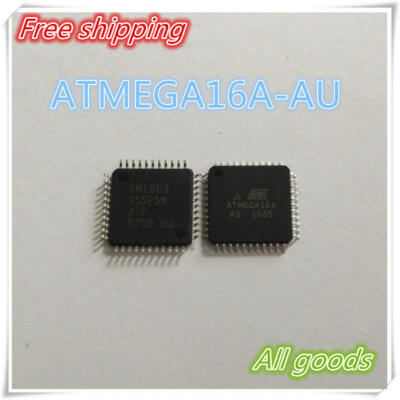 

free Shipping !!! 5PCS ATMEGA16 ATMEGA16A ATMEGA16A-AU TQFP-44 AT Brand MCU 8BIT 16KB FLASH 100% High Quality Chinese Wholesale