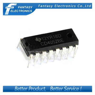 

50PCS CD4052BE DIP16 CD4052 DIP new&original IC free shipping