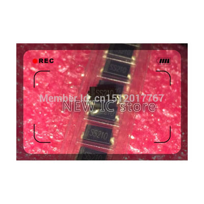 

200pcslot SS210 2A100V SMD SR2100 schottky diode SMA 100 NEW Free Shipping