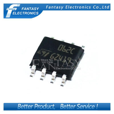 

100PCS TL062CDT SOP8 TL062C SOP 062C TL062 SMD new and original IC free shipping