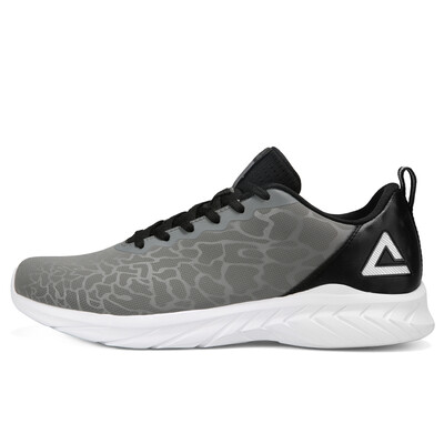 

PEAK men&39s running shoes fashion printing wear-resisting casual sports shoes DH810017 steel gray 38 yards