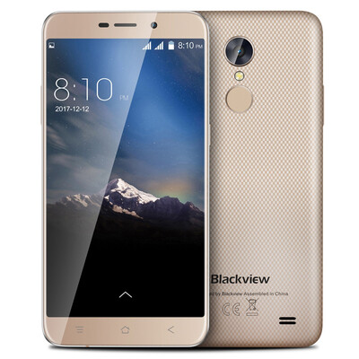 

Blackview A10 3G смартфон Android 7,0 5,0 дюйма мтк6580а Quad Core 1.3 ГГц идентификация отпечатков пальцев
