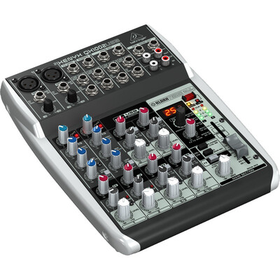 

Смеситель Behringer QX1002USB (звуковой микшер / аудиомикшер / King Personal Recording, работа на бизнес-конференции и т. Д.)