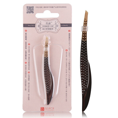 

False age oblique anti-slip eyebrow folder F3000 clamp close high elastic eyebrow trimmer eyebrow eyebrow tweezers eyebrow eyebrow clamp