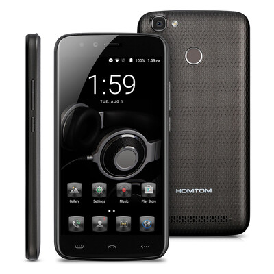 

HOMTOM HT50 4G Phablet Android 7.0 5.5 дюймовый MTK6737 Quad Core 1,3 ГГц 3 ГБ ОЗУ 32 ГБ ROM 8.0MP + 8.0MP камеры 5500mAh Батарея Finger