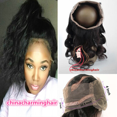 

360 Lace Frontal Closure 8A Lace Frontals With Baby Hair Natural Hairline Brazilian Body Wave 360 Lace Virgin Hair