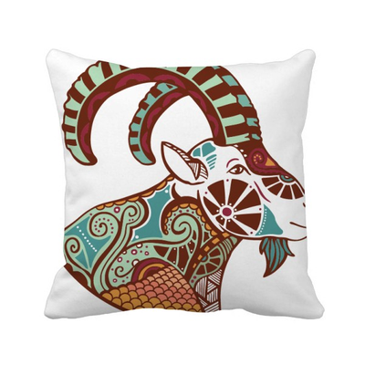 

Capricorn Constellation Zodiac Symbol Square Throw Pillow Insert Cushion Cover Home Sofa Decor Gift