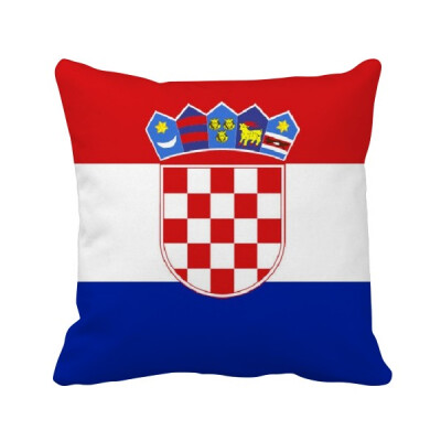 

Croatia National Flag Europe Country Square Throw Pillow Insert Cushion Cover Home Sofa Decor Gift