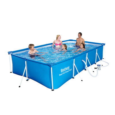 

Bestway childrens adult swimming pool large family play pool fish pond 40021181cm including filter pump self-driving equipment 56424 factory straight hair