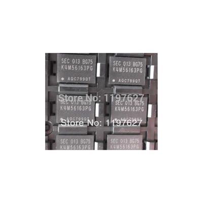 

10 PCS Free Shipping 10PCS- K4M56163PG-BG75 BGA 4M x 16Bit x 4 Banks Mobile SDRAM in 54FBGA -Samsung
