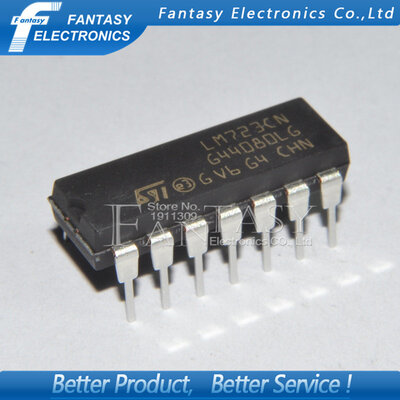 

10PCS LM723CN DIP14 LM723 new and original IC free shipping