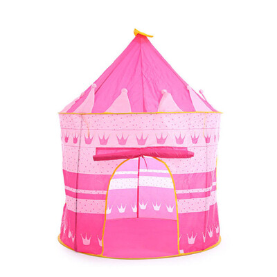 

Play Tent Портативный складной принцесса Замок Складная палатка Kids Boy Girl Gift
