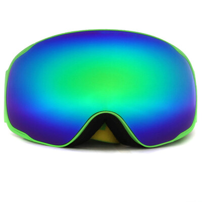 

Беникс безрамный дизайн Лыжные очки для загара Снежные очки UV400- Защита и многоцветный двойной противотуманный объектив Сноуборд