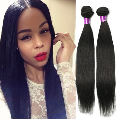 

Malaysian Hair Straight Virgin Human Hair Weaves 3pcs/Lot 100% Unprocessed Malaysian Straight Virgin Human Hair Wefts