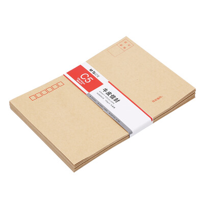 

Morning Light &G 229162mm7Kraft Paper Envelope Bag Invoice Bag Finance Bag Salary Bag 30 Pack AGW98238