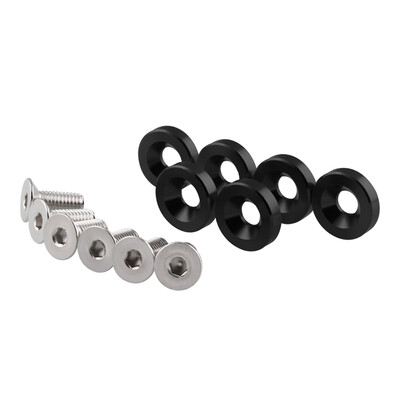 

Ryanstar-niversal Aluminum Fender Washer M8 Hex Fasteners Bumper Engine Concave Screws 6PCS/SET JDM