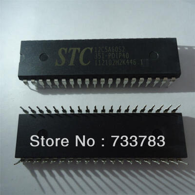 

5pcs/lot STC12C5A60S2-35I-PDIP STC12C5A60S2 12C5A60S2 High quality single chip microcomputer