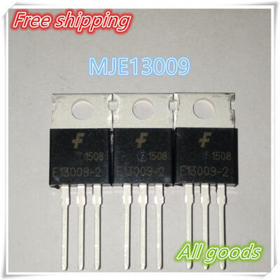 

50PCS MJE13009 13009 ON TO-220 Transistors Bipolar - BJT 12A 400V 100W NPN