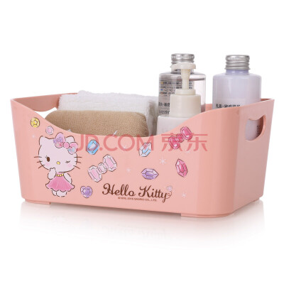 

Hello Kitty Cosmetics Storage Storage Basket Beauty Tools Storage Box KT1253