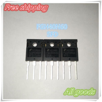 

Free Shipping 10pcs /LOT FGH40N60SFD FGH40N60 40N60 TO-247 IC