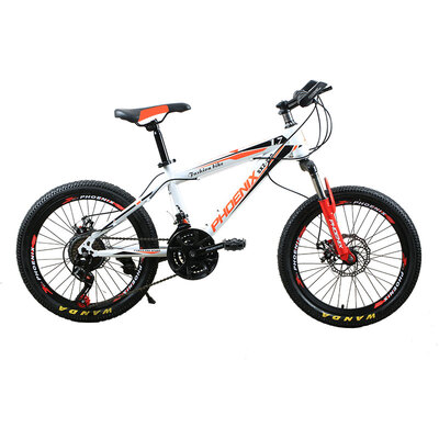 

Phoenix Bike Phoenix 20-inch mountain bike youth speed bike 21 speed shock absorption primary school boys&girls city car orange -6-789 years old 13m-16m