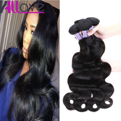 

Allove Hair Products Brazilian Virgin Hair Extensions 100 Unprocessed Brazilian Body Wave Virgin Hair 1pc Orignal Human Hair