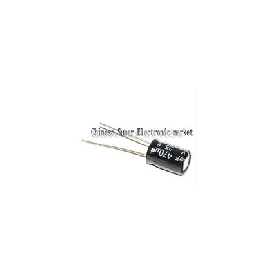 

200PCS 470uF 25V 8*12mm 105Centigrade Radial Electrolytic Capacitor