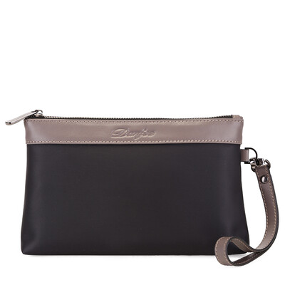

DANJUE Men Bag High Quality Oxford Cloth Hand Bag Male Zipper Leisure Clutch Bag Waterproof Casual Men Phone Bag Soild Wallet