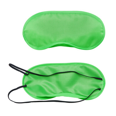 

Polyester Eyeshade Black Sleeping Eye Cover Soft Sponge Pad Eye Mask Blindfold Sleep Eye Patch Goggles