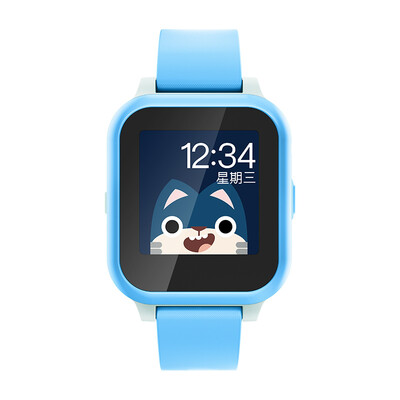 

Sogou candy cat (teemo) детский смартфон смотреть E2 GPS позиционирование анти-потерянный акварельный экран студент позиционирование мобильный синий