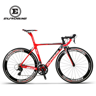 

EUROBIKE 50CM Carbon Frame 700C Racing BicycleEurobike 18 Speed ​​Road Bike