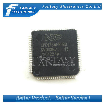 

2PCS LPC1751FBD80 QFP LPC1751FBD QFP80 new&original IC free shipping