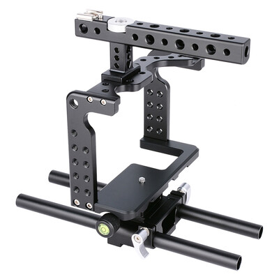 

YELANGU YLG0906A Camera Video Cage Handle Stabilizer for Panasonic Lumix DMC-GH5Black