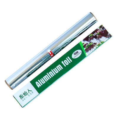 

Original people tin paper 15 meters kitchen baking tin foil oven tin foil high temperature anti-oil tin foil barbecue grill grill accessories 150cm