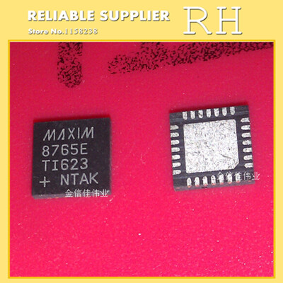 

10pcs/lot MAX8765ETI+T 8765E QFN28 Charge management chip