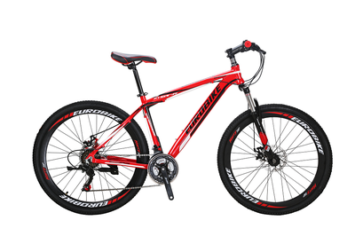 

275" Mountain Bike Aluminium Frame Shimano 21 Speed Daul DIsc Brakes Bicycle Front Suspension MTB