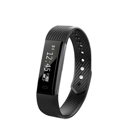 

KYM 115HR Smart Bracelet Pedometer Fitness Tracker Remote Camera Heart Rate Monitor Sport Call Reminder Bluetooth