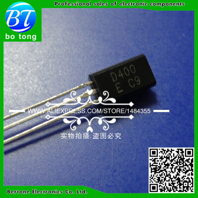 

Free shipping TO-92L Original 2SD400-E 2SD400 D400 50pcs NPN Transistor