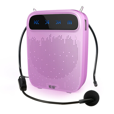 

Soaiy Saiay S-618 18W High Power Portable Digital Megaphone Bee Bee loudspeaker Teaching Teacher Guide Card Player Singer Goddess Purple