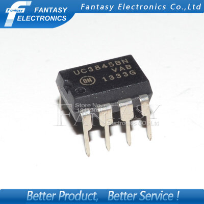 

10PCS UC3845B DIP8 UC3845BN UC3845 DIP new and original IC free shipping