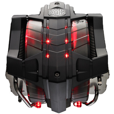 

Cooler Master V8GTS CPU Cooler (платформа платформы / температуры I9 2066/8 тепловых трубок / вентилятор 140MM / простая установка)