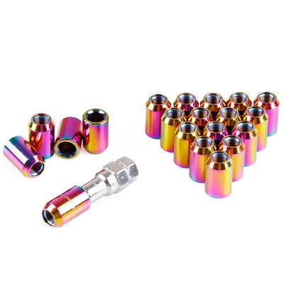

гоночные колесные гайки 12X1.5 или 12X1.25 Neo Chrome короткие гайки для автомобиля