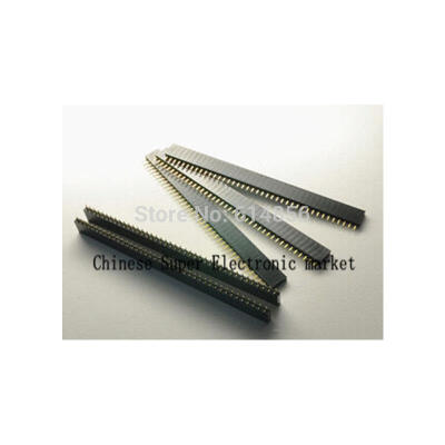 

10pcs 1x40 Pin 254 mm Single Row Female Pin Header