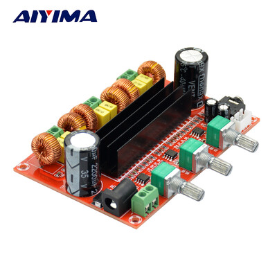 

Aiyima TPA3116 21 Digital Audio Amplifier Board TPA3116D2 Subwoofer Speaker Amplifiers DC12V-24V 250W100W
