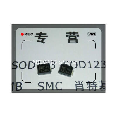

750pcs Original B340B-13 B340 B340B Schottky Barrier Diode SMB/DO-214AA Marking B340B