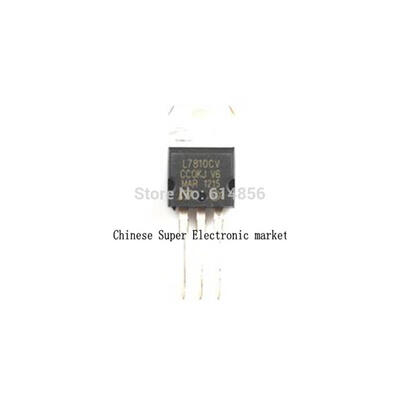 

50pcs L7810 LM7810 L7810CV Voltage Regulator 10V 15A