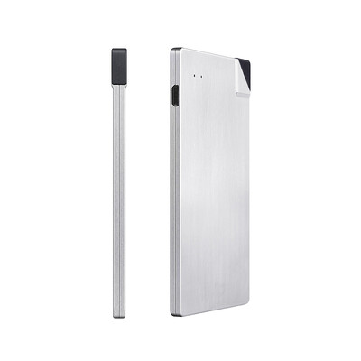 

2018 Быстродействующий блок питания 1500mah металлический корпус Power bank кредитная карта банка мощности для iphone 6 / 6s / 6p / 7 / 7p / 8 / 8p супер тонкий