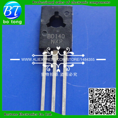 

FREE SHIPPING Power Triode BD140 PNP 15A80V TO-126 Transistor 50PCSLot