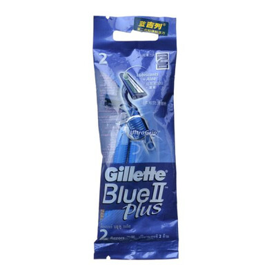 

Двойная сшитая бритва Gillette Blue Gillette
